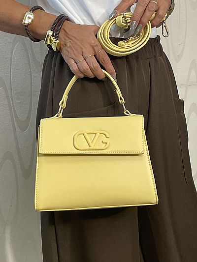 Τσάντα κίτρινη